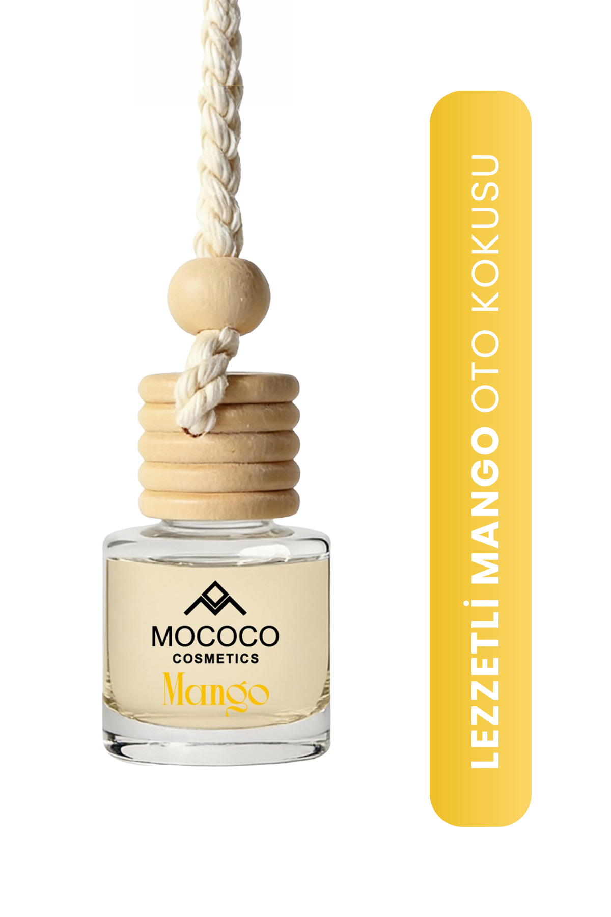 Mango Oto Kokusu 8 ml – İp Askılı Araç Kokusu | Uzun Süre Kalıcı Araba Kokusu