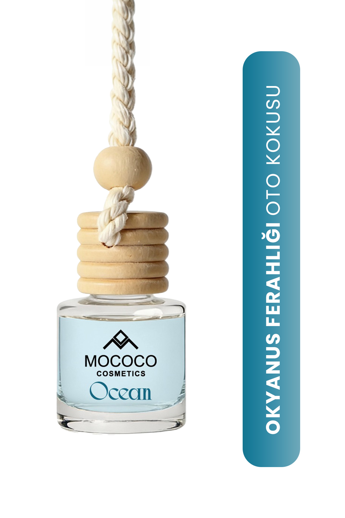 Ocean Oto Kokusu 8 ml – İp Askılı Araç Kokusu | Uzun Süre Kalıcı Araba Kokusu