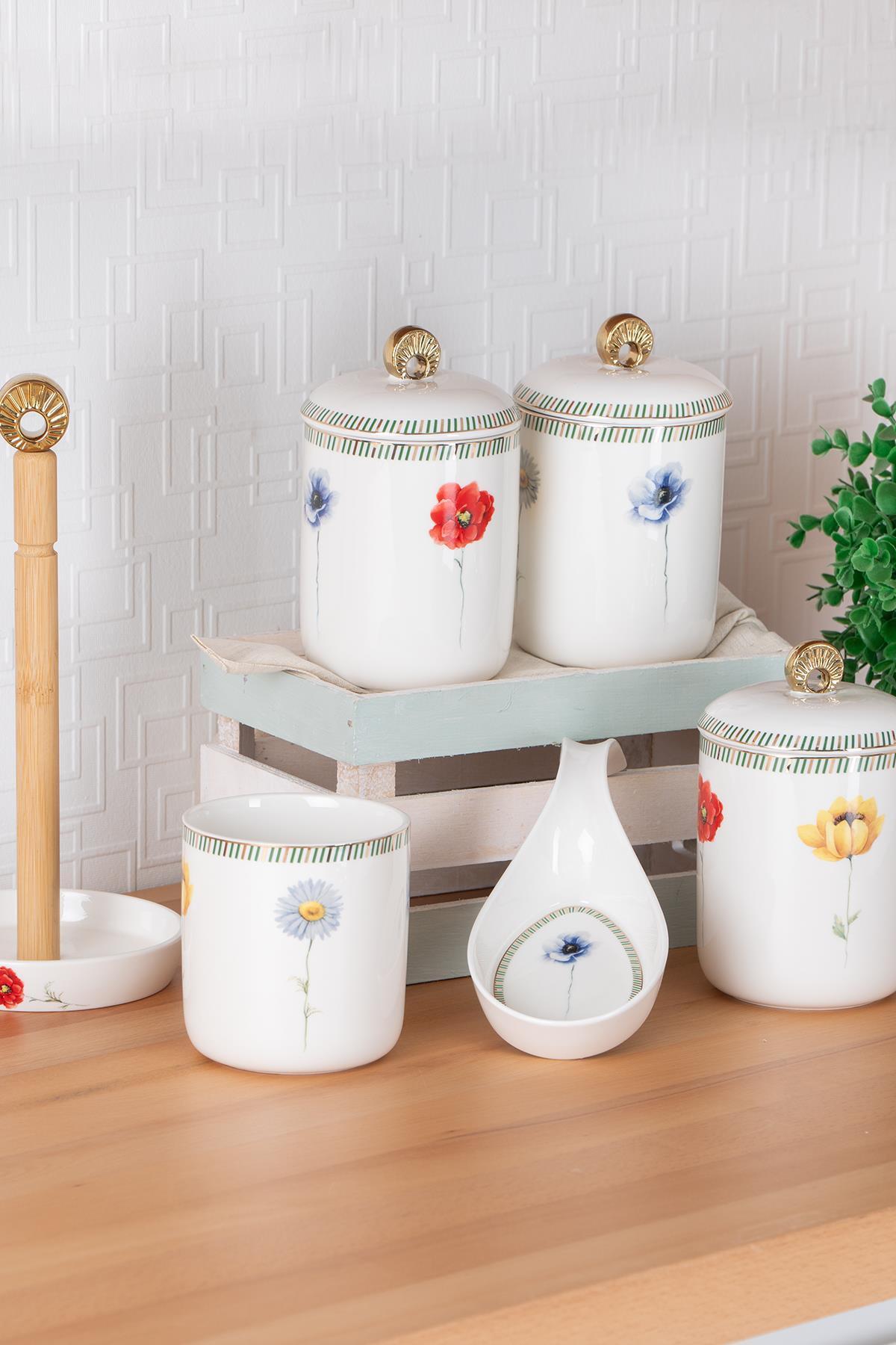 アレン 6点セット Acar Porselen Mutfak Seti