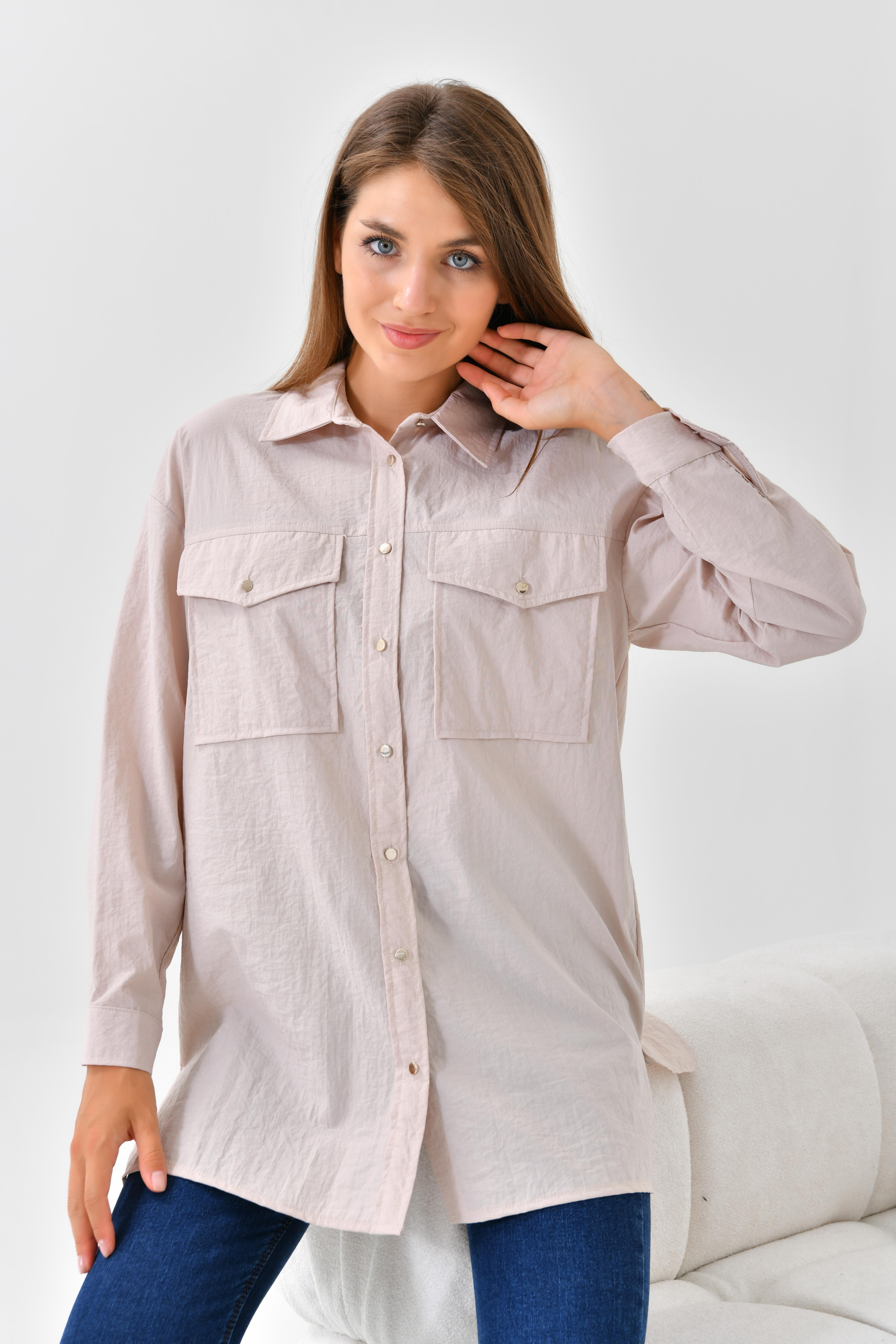 Ftz Women Kadın Tunik Beige