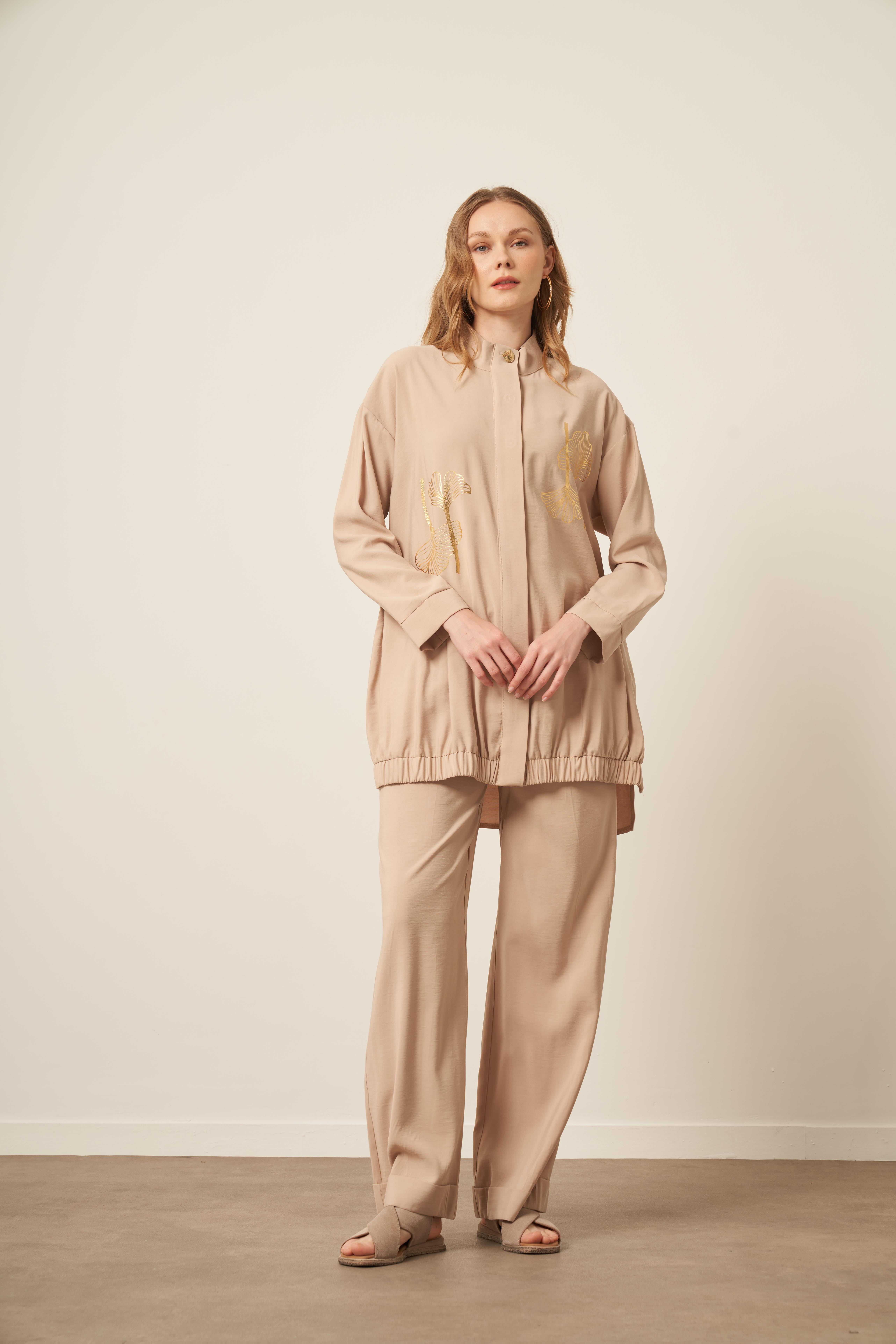Garmi Kadın Kupra Takım Beige