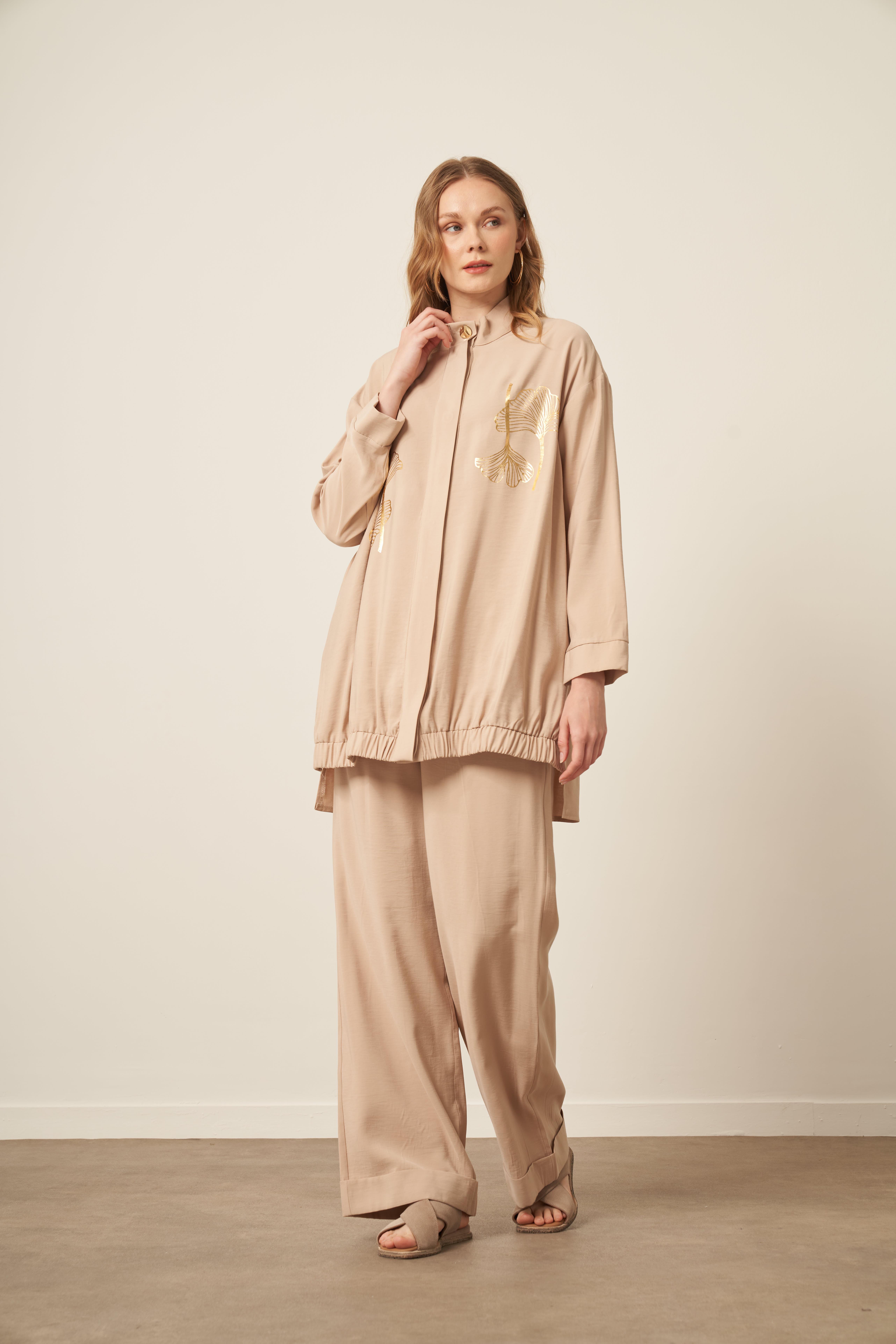 Garmi Kadın Kupra Takım Beige