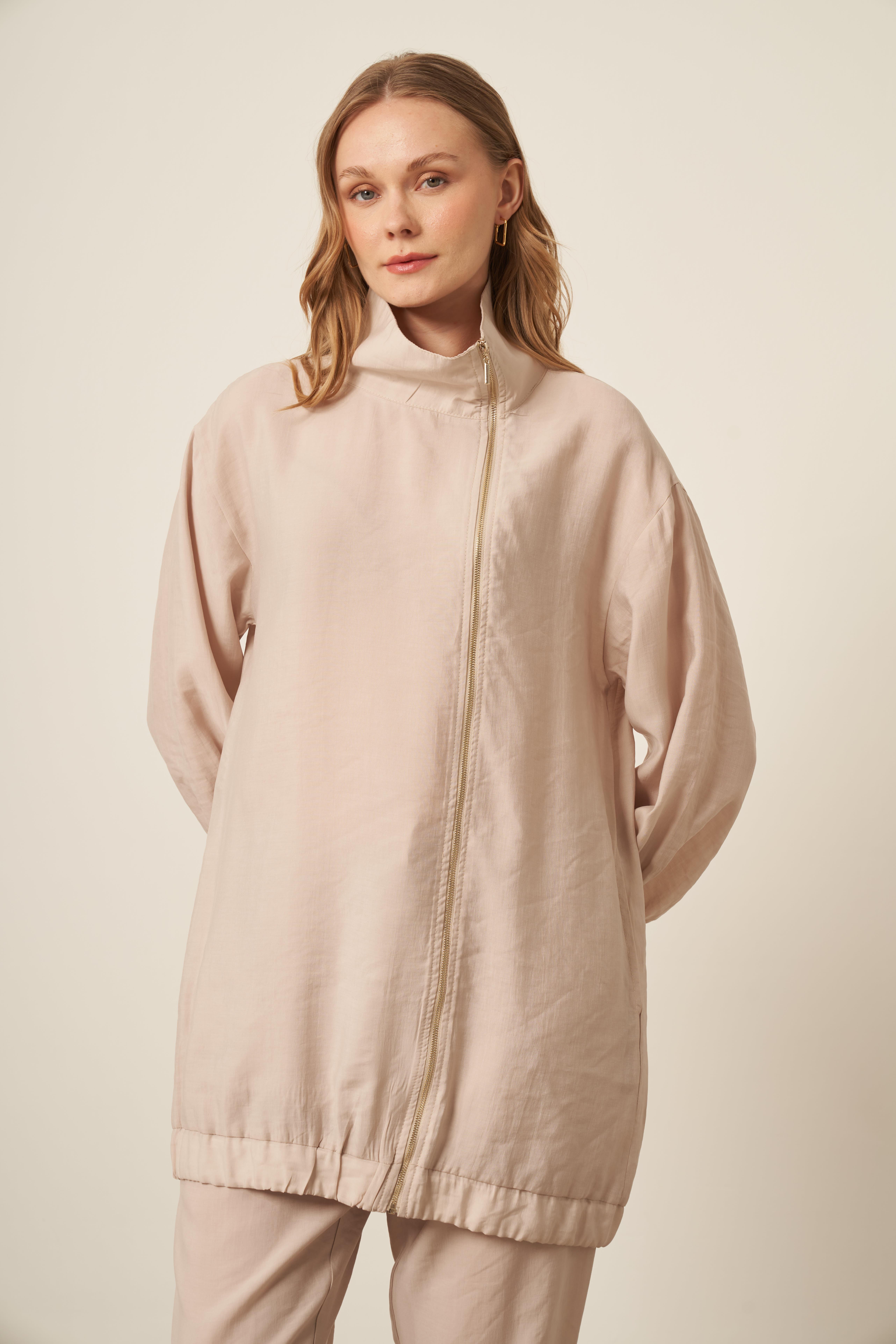 Garmi Kadın Modal Pantolonlu Takım Beige