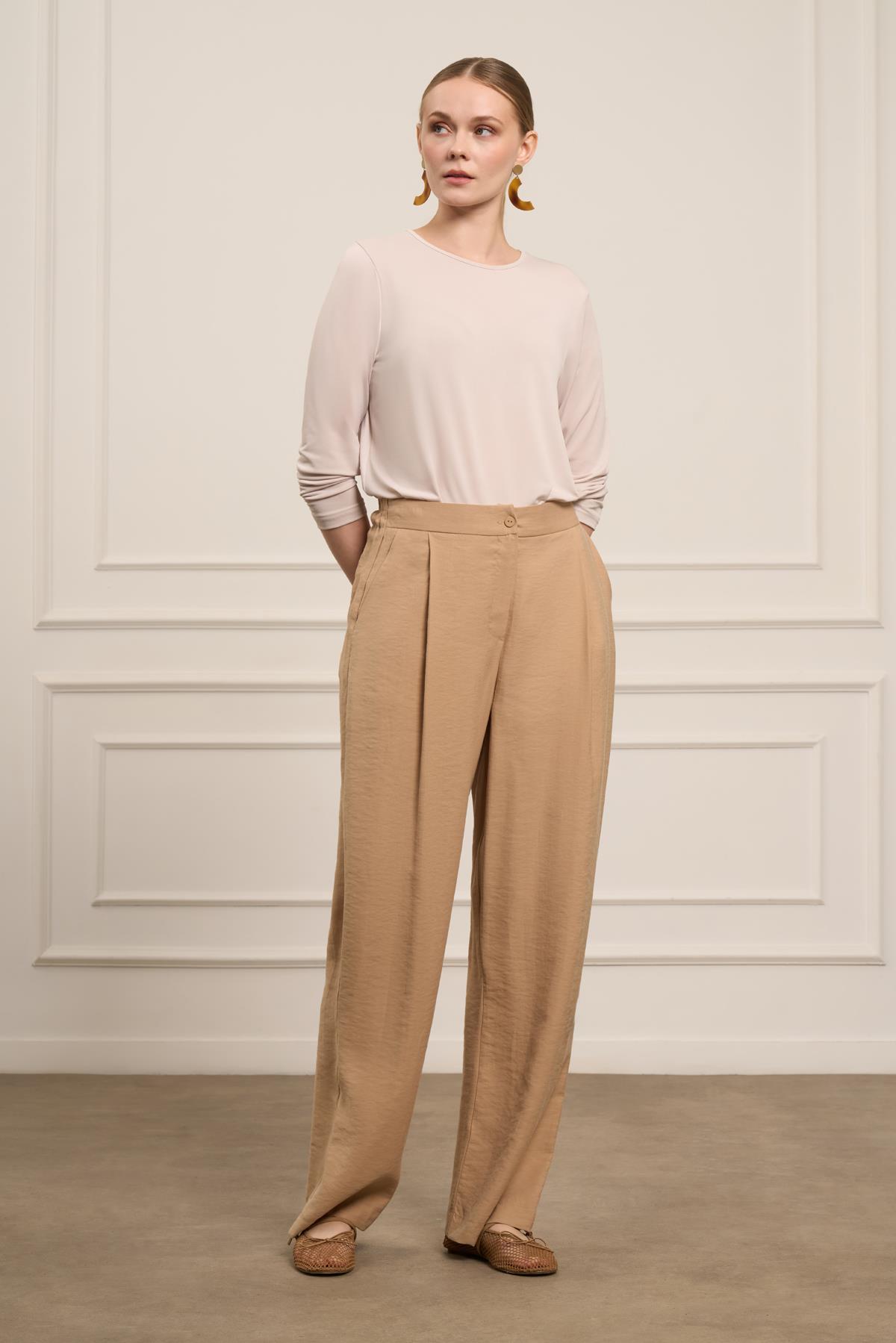 Garmi Kadın Tansel Pantolon Beige