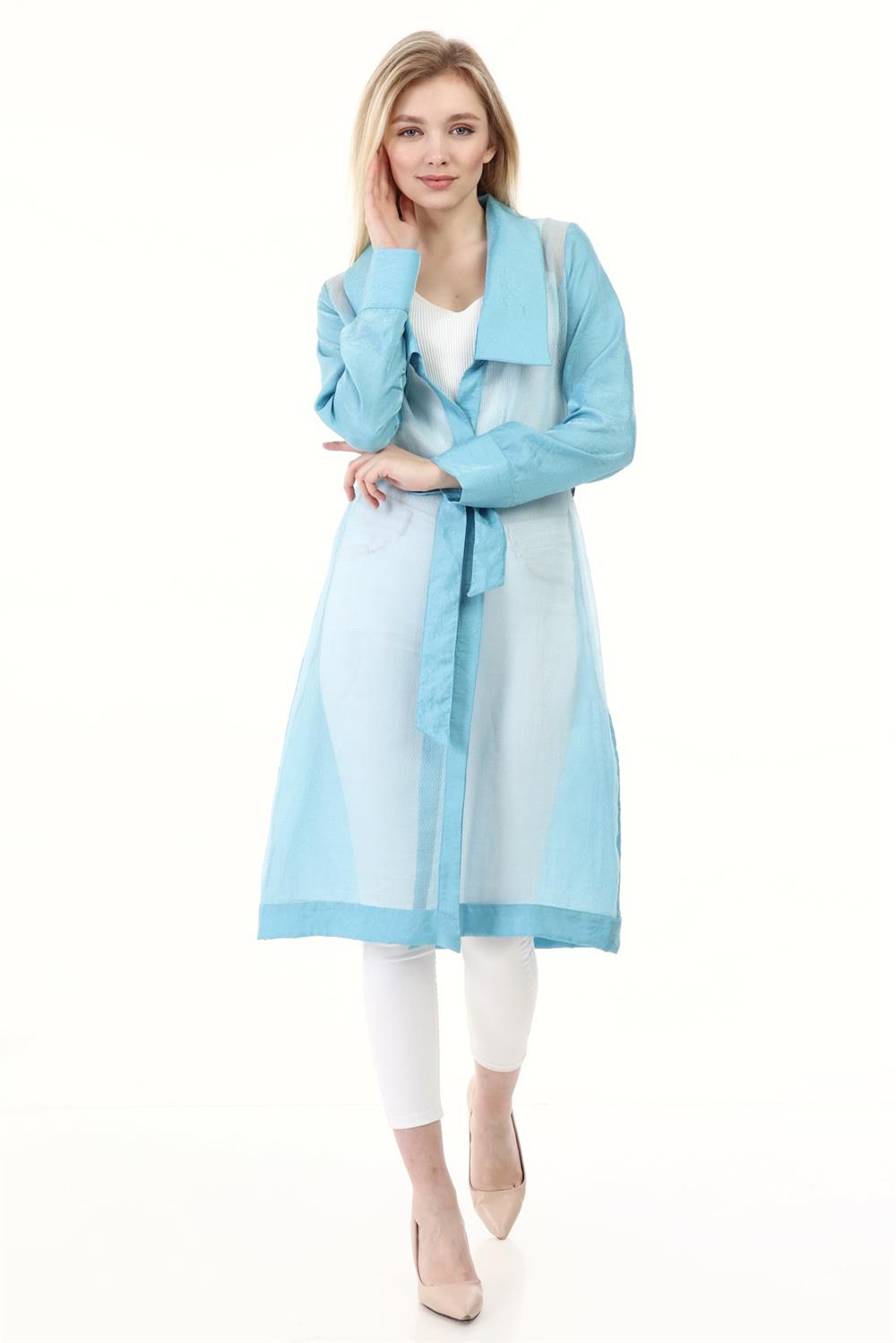 Kadın Abaya Turkuaz