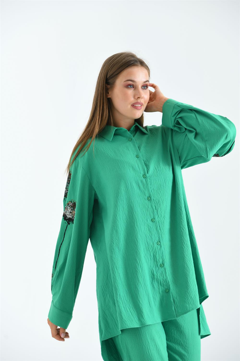 Kadın Capella Baskılı Takım Benetton