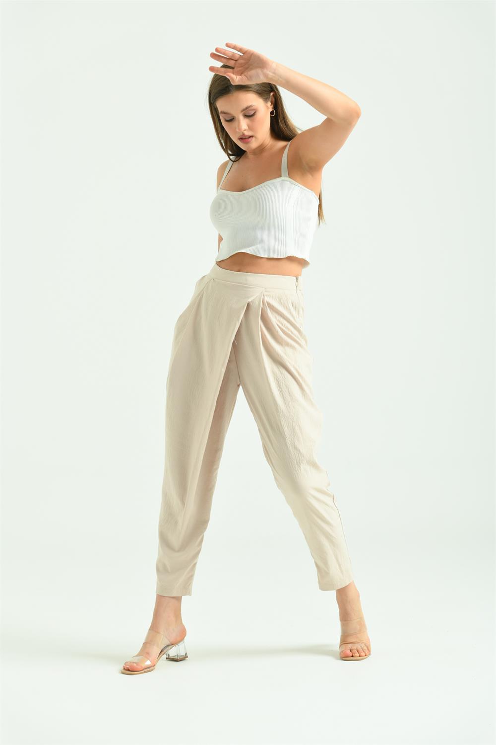 Kadın Capella Pantolon Beige