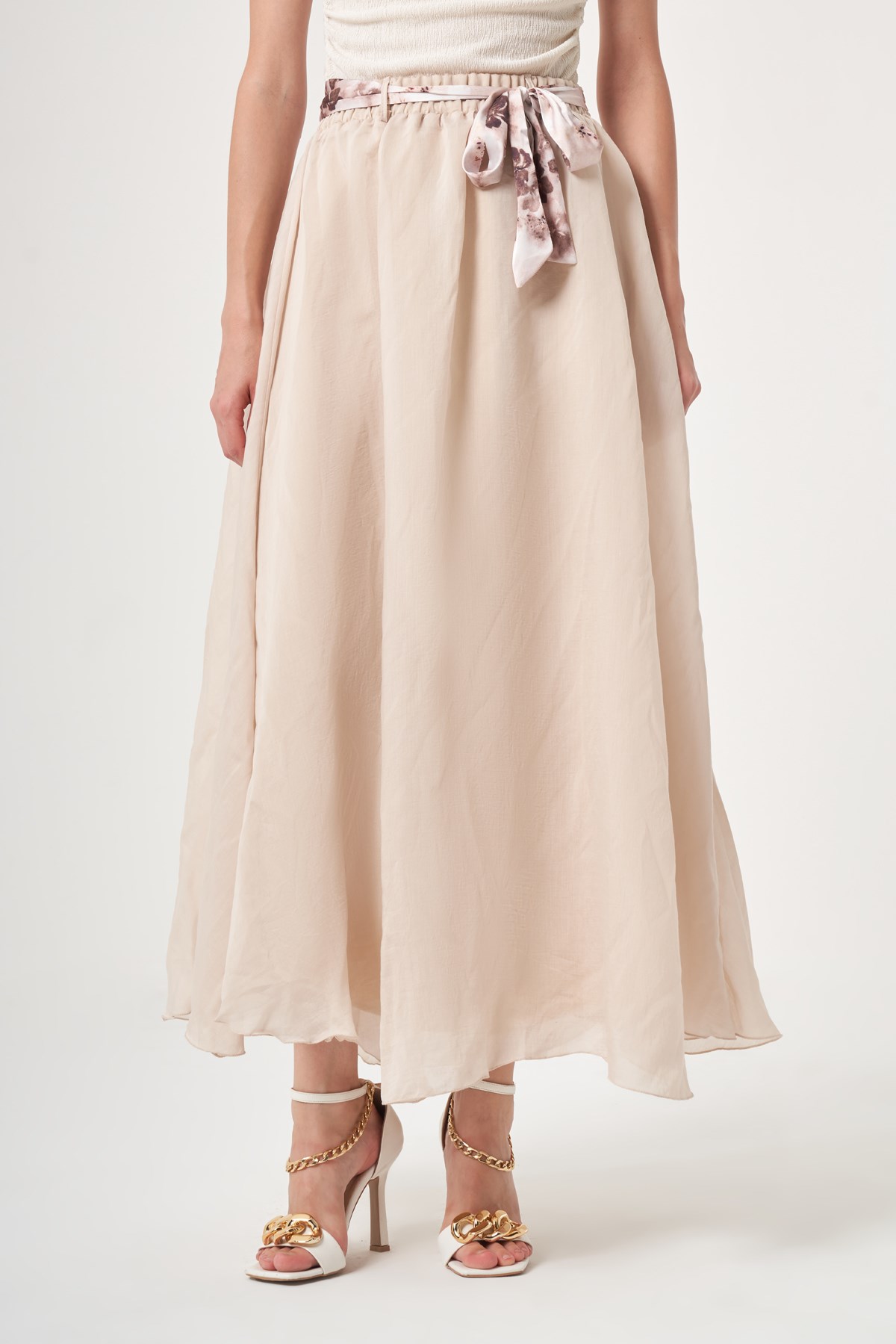 Kadın Helena Etek Beige