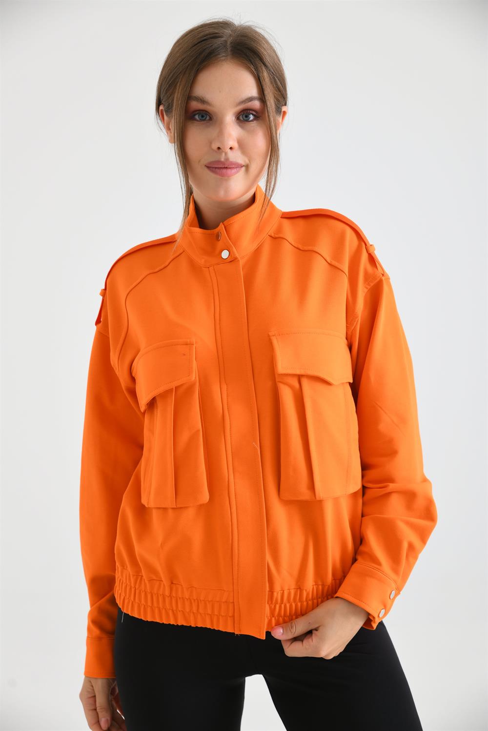 Kadın İki İp Mont Orange