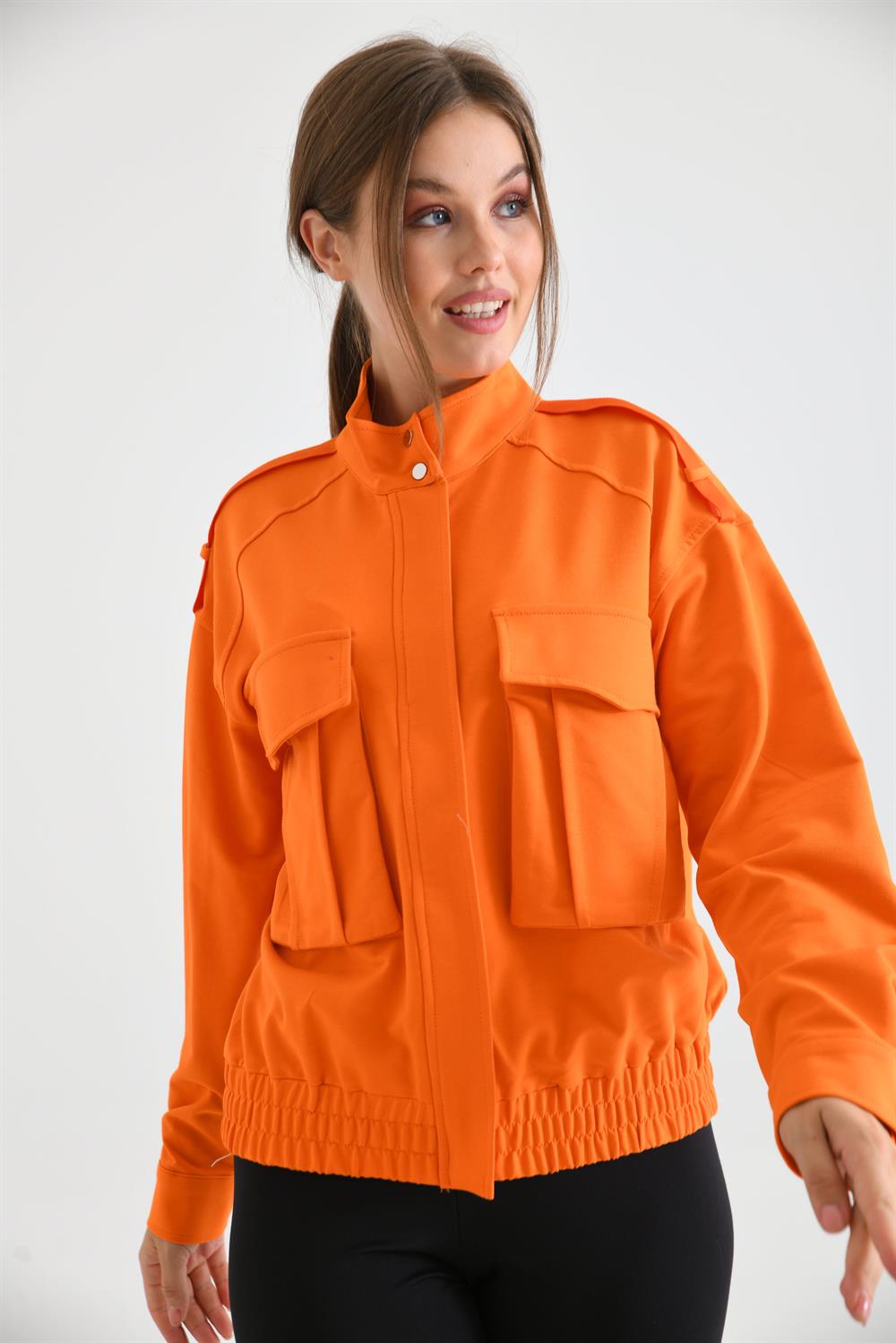 Kadın İki İp Mont Orange
