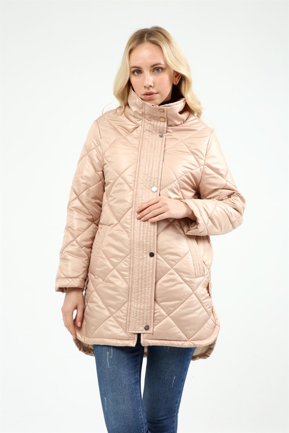 Kadın Şişme Mont Beige