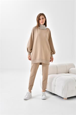 Ftz Women Kadın 2 İplik Takım Beige