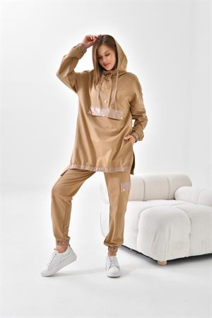 Ftz Women Kadın 2 İplik Takım Beige