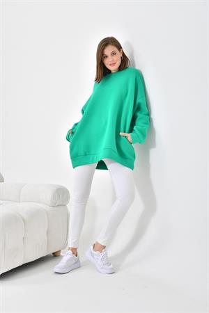 Ftz Women Kadın 3 İp Şardonlu Sweatshirt Benetton