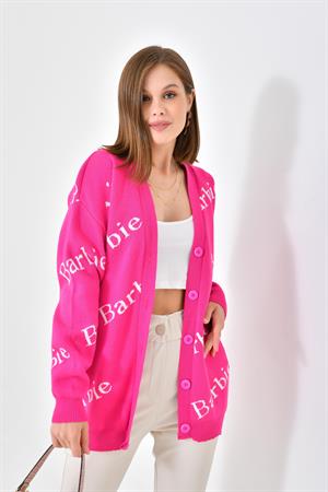 Ftz Women Kadın Barbie Hırka Fuşya