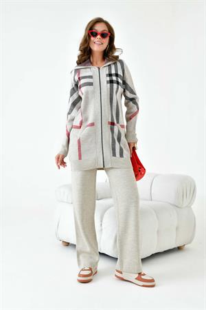 Ftz Women Kadın Burberry İkili Takım Taş