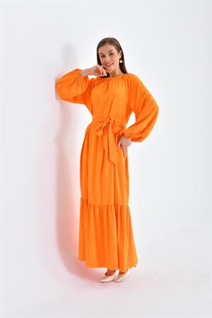 Ftz Women Kadın Elbise Orange