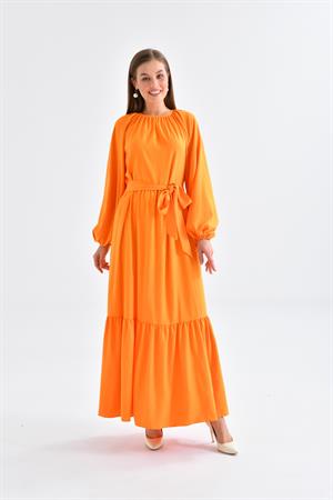 Ftz Women Kadın Elbise Orange