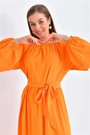 Ftz Women Kadın Elbise Orange