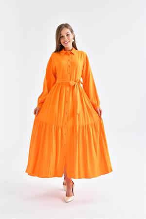 Ftz Women Kadın Elbise Orange