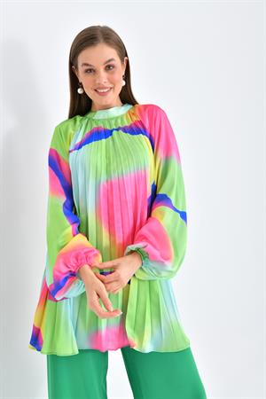 Ftz Women Kadın İpek Saten Takım Benetton