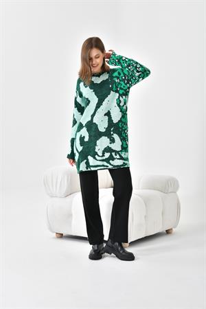 Ftz Women Kadın Leoparlı Takım Benetton