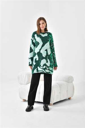 Ftz Women Kadın Leoparlı Takım Benetton