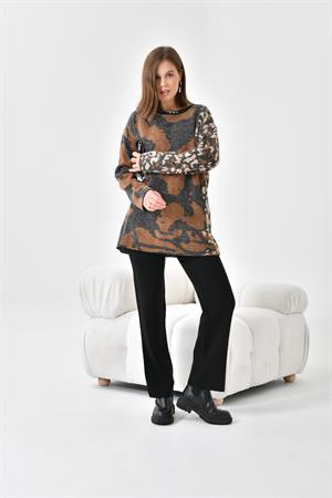 Ftz Women Kadın Leoparlı Takım Siyah