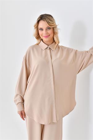 Ftz Women Kadın Pantolonlu Takım Beige