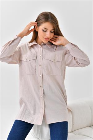 Ftz Women Kadın Tunik Beige