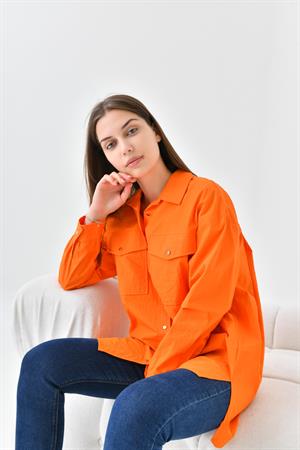 Ftz Women Kadın Tunik Orange