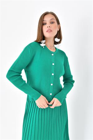 Garmi Kadın Düğmeli İkili Takım Benetton