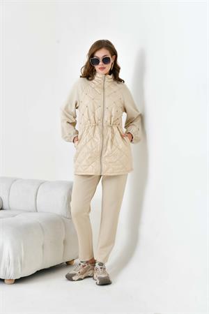 Garmi Kadın Kapitoneli Takım Beige
