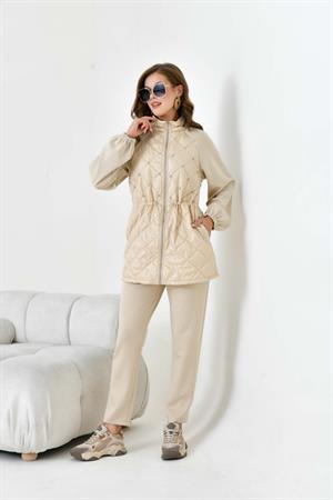 Garmi Kadın Kapitoneli Takım Beige