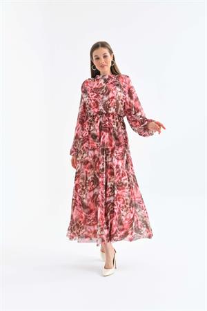 Garmi Kadın Likra Tül Etekli Takım Pembe