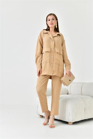 Garmi Kadın Tensel Takım Beige