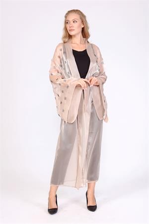 Kadın Abaya Kap Beige