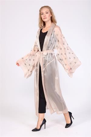Kadın Abaya Kap Beige