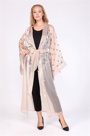 Kadın Abaya Kap Beige
