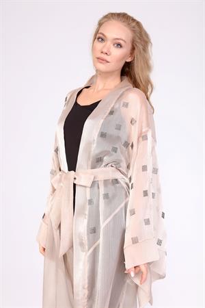 Kadın Abaya Kap Beige
