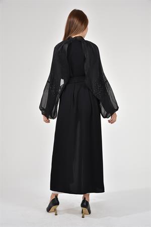 Kadın Abaya Kap Siyah