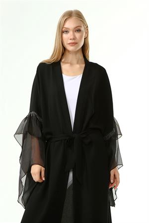 Kadın Abaya Kap Siyah
