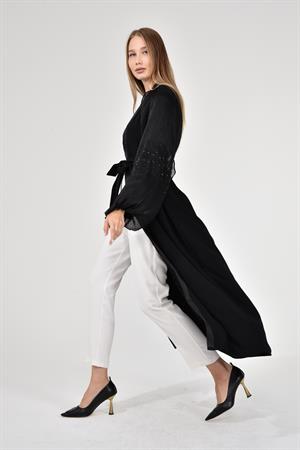 Kadın Abaya Kap Siyah