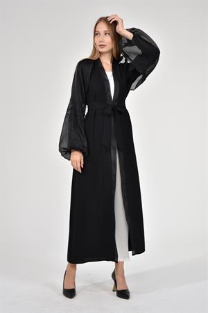 Kadın Abaya Kap Siyah
