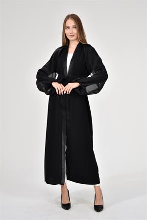 Kadın Abaya Kap Siyah