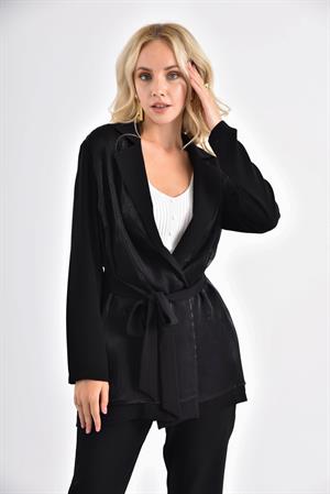 Kadın Abaya Takım Siyah