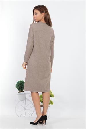 Kadın Detaylı Tunik Beige
