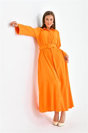 Kadın Elbise Orange