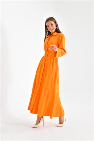 Kadın Elbise Orange