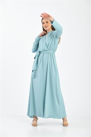 Kadın Elegant Elbise Mint